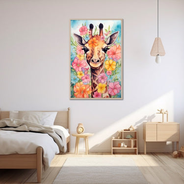 Giraffe on Canvas